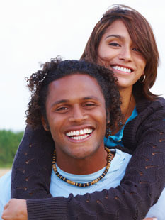 stock photo of a man and woman