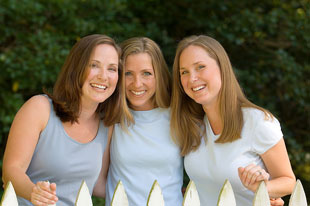 stock photo of 3 women